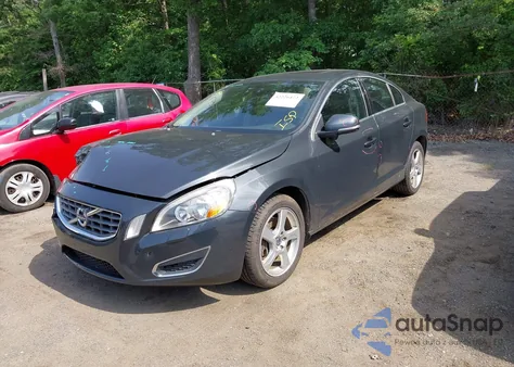 2013 Volvo S60 T5 from USA, damaged, VIN YV1612FS8D2209602